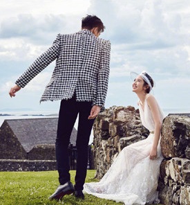 唐艺昕的结婚照敲美 但我更羡慕她